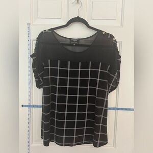 Flower and Feather Top, XL